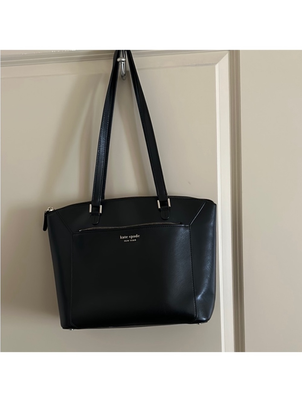 Kate Spade Black Leather Shoulder Bag